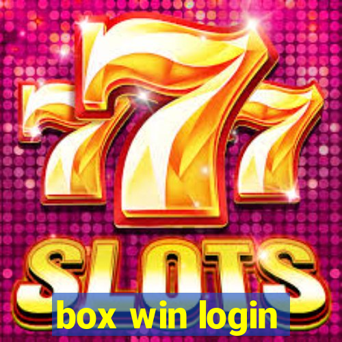 box win login